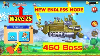 The Catapult 2 || New Endless Mode || Wave 25 || 900++ Kills || 450 Boss In  Wave 25