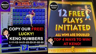 How to Win! at Keno! #shorts, #keno #slots #poker #casino #youtubeshorts