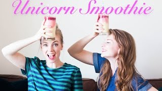 DIY Unicorn Smoothie