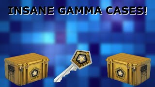 INSANE LUCK! - GAMMA 2 CASE OPENING! (Some what)