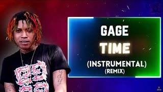 Gage - Time (Instrumental) (Riddim) (Remix) | FREE DANCEHALL RIDDIM INSTRUMENTAL 2021