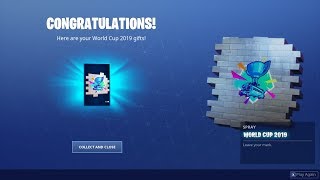 Fortnite World Cup 2019 Spray Codes