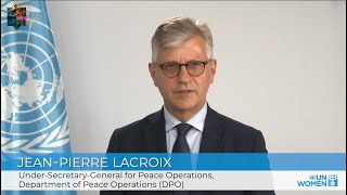 The importance of women peacekeepers and representing the people we serve | USG for Peace Operations