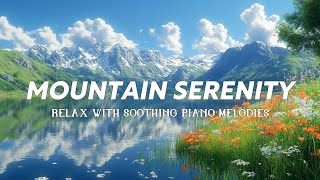 Relaxing Piano Music - Serene Mountain Scenery | Soothing Piano Melodies