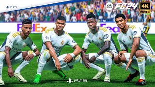 FC 24 - Real Madrid Vs Juventus ft Mbappe, Rodrygo | UEFA Champions League Next Season | PS5™ [4K60]