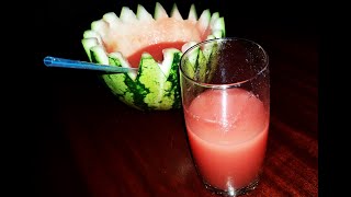 JUS YA WATERMELON ITEGUYE MU GISHISHWA CYAYO|| water melon juice inside watermelon skin