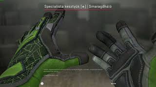 🖐️ CS:GO Specialist Gloves | Emerald Web (Field-Tested) - Showcase Unboxing Review