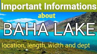 An Informative video on Baha Lake