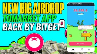 Tomarket App Telegram Airdrop | Tomarket Free Airdrop | Tomarket Mining App | Tomato App Airdrop