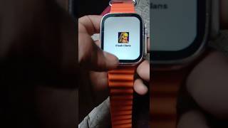 clash of clans in T800 ultra smartwatch me code Live #applewatch #smartwatch #youtubeshorts #trendin