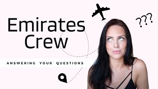 EMIRATES CABIN CREW || ANSWERING YOUR FLIGHT ATTENDANT QUESTIONS!!!