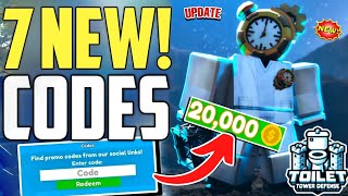 ⚠️ FINALL!⚡CODES⚠️TOILET TOWER DEFENSE ROBLOX CODES 2024 -TOILET TOWER DEFENSE CODES