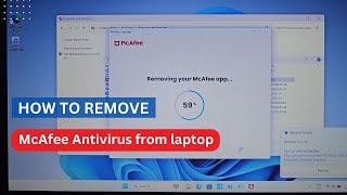 How to remove McAfee Antivirus from Hp Laptop?