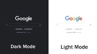 Google in Dark Mode