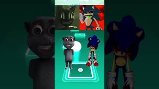 cartoon cat vs Sonic Exe Coffin Dance#cartooncat#sonicexe #coffindance #trendingshorts