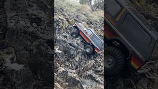 Insane roll over in TRX4￼