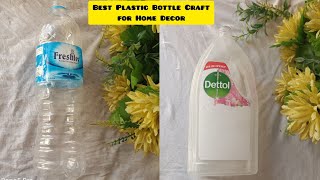 Best Diy Home Decor Ideas from Plastic Bottles | Waste Plastic Bottle Craft Ideas