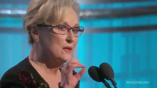 Meryl Streep - Golden Globe 2017