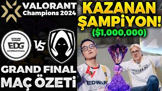 EDward Gaming vs Team Heretics BÜYÜK FİNAL MAÇ ÖZETİ | VALORANT CHAMPIONS 2024