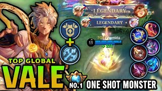 Supreme 1 Vale!! Top Global Vale Best Build And Emblem 2024 - Mobile Legends