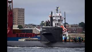 USS PROVIDENCE Last Time Outbound August 30, 2021