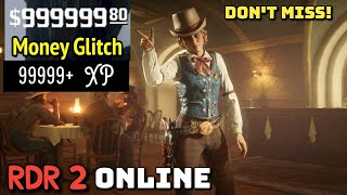 DON'T MISS! UNLIMITED MONEY XP GLITCH - RDR2 ONLINE - RED DEAD ONLINE - RED DEAD REDEMPTION 2