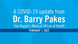 COVID-19 Update - February 7, 2022