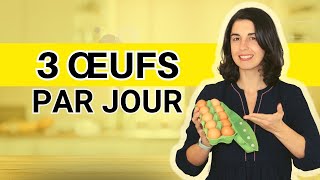 Ce qui se passe dans votre corps quand vous mangez 3 oeufs par jour (3 bénéfices)