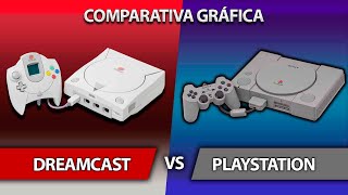 PlayStation (PS1) vs Dreamcast | Comparativa Gráfica | Graphics Comparison