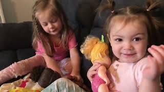 Baby Alive Shampoo Doll Unboxing Collab with Travis Kids Playhouse