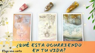 ¿Qué ocurre en tu vida en estos momento? Mensaje de tus Guias - Elige una Carta - Tarot Interactivo