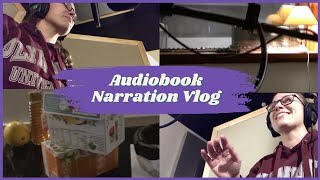 Narrating my own Audiobook in a Recording Studio | Vlog