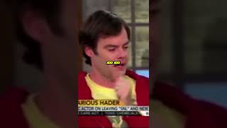 Bill Hader hating Questions /interviews #shorts