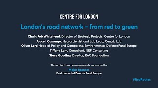 Webinar: London’s road network – from red to green