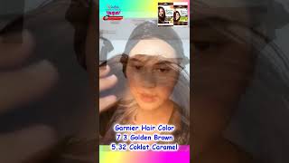 Mix Warna Rambut Dimurah Garnier Hair Color Golden Brown X Coklat Caramel Hasilnya Cantik