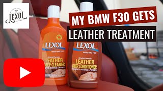 Leather Maintenance on my BMW F30 | Lexol