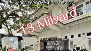 SENOPATI, RUMAH LAYAK HUNI AREA SCBD JAKARTA SELATAN.