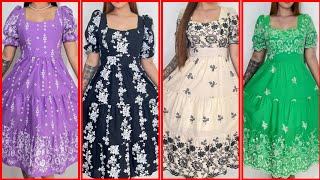 Chicken Kari Skater Frock Designs Beautiful Chicken Kari Dresses(Best Styling ideas)2024*",,