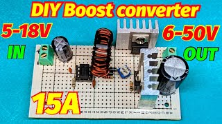 DIY Boost Converter Circuit Using IC555