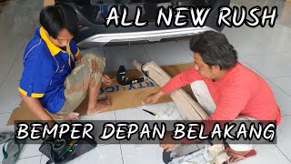 Pemasangan Bemper Depan All New Rush 2022 Bemper Belakang Grill Apollo Apolo