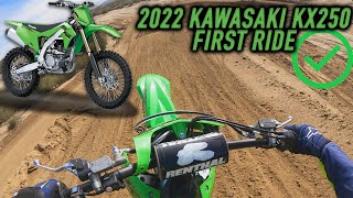 2022 KX250 FIRST RIDE ✅ WHAT YOU NEED TO KNOW