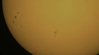 Sunspots (21 November 2023)