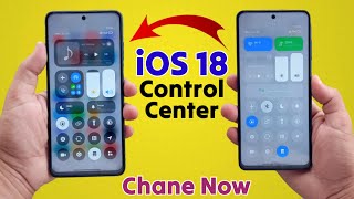 Change boring Old Control center to iOS 18 Control Center