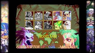 Darkstalkers The Night Warriors - Arcade Mode - Lord Raptor