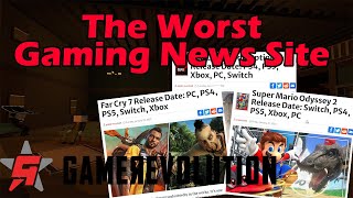 The Worst Gaming News Site