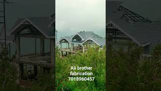 himachali roof design #house  alibrother fabrication