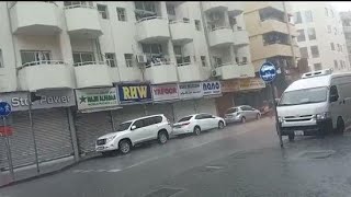 Rainy day in Dubai, দুবাইতে বৃষ্টির দিন!! B.J.B.D