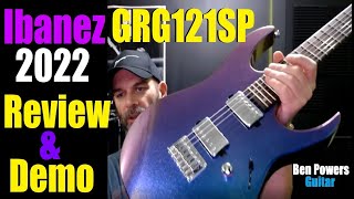 Ibanez Gio GRG121SP 2022 - Full Review / Demo - Blue Metal Chameleon