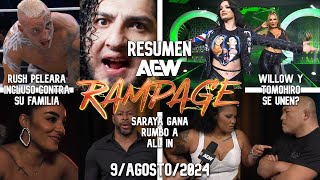 AEW Rampage 9 Agosto 2024 | RESUMEN Y RESULTADOS