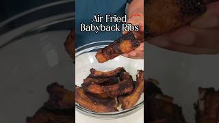 HOW TO MAKE AIR FRIED BABY BACK RIBS #shorts